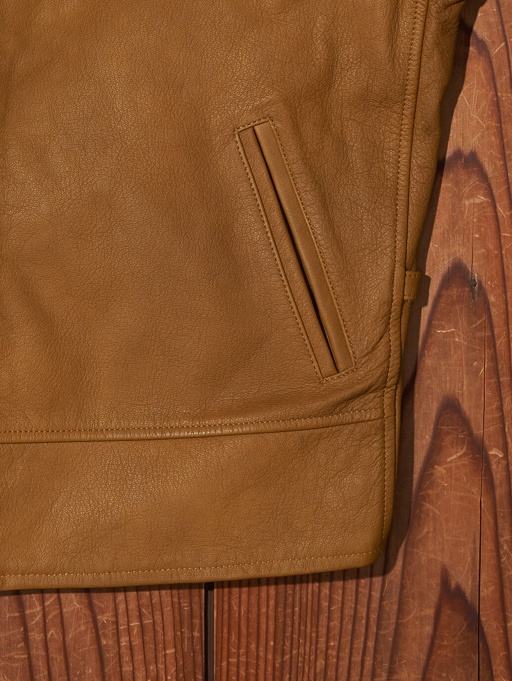 LEVI'S® VINTAGE CLOTHING 1940'S レザージャケット ブラウン CARAMEL